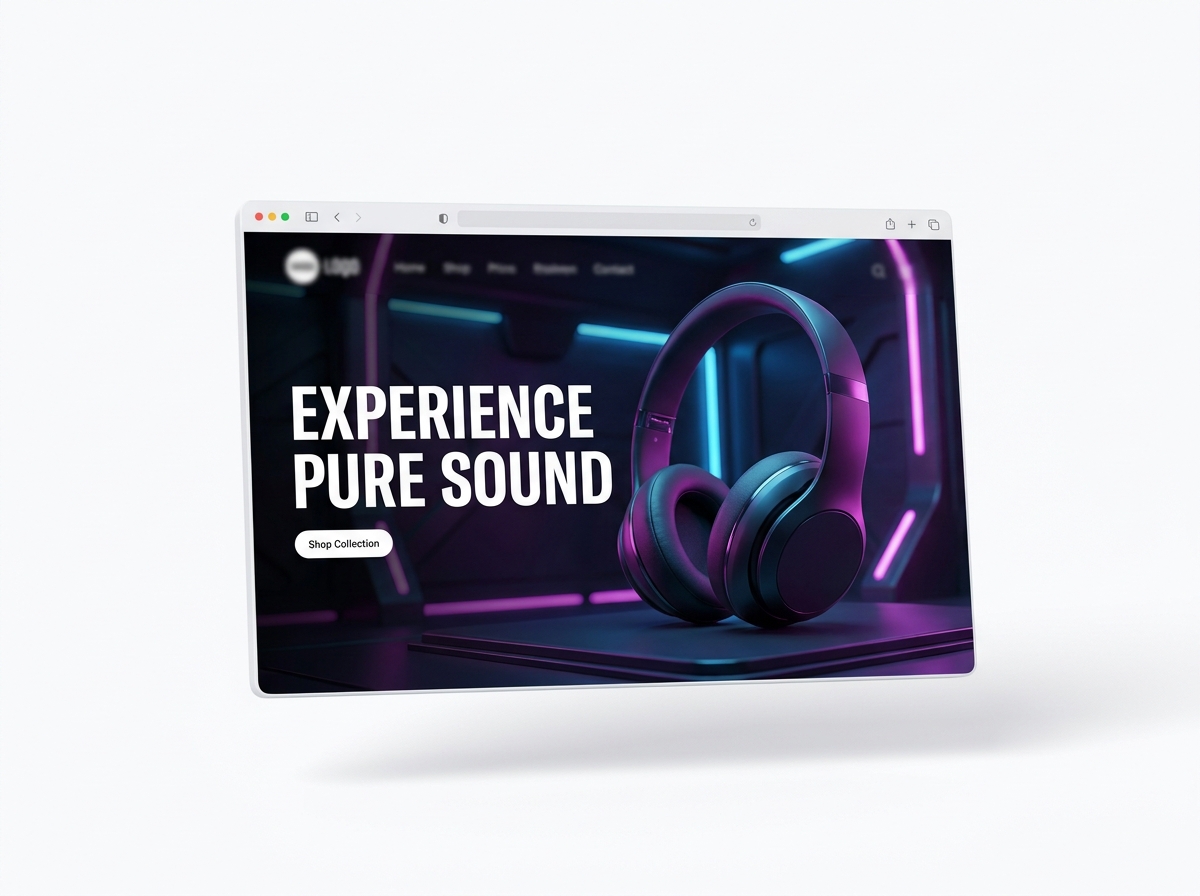 E-commerce Landing Page